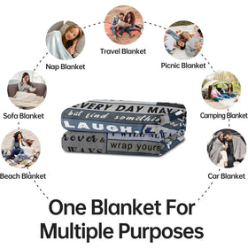 Spwasplo blanket traveling companion for car or plane.