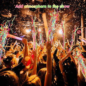 Sratte DJ party streamers boost dance floor atmosphere