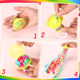 Sratte no mess confetti crackers designed for easy cleanup