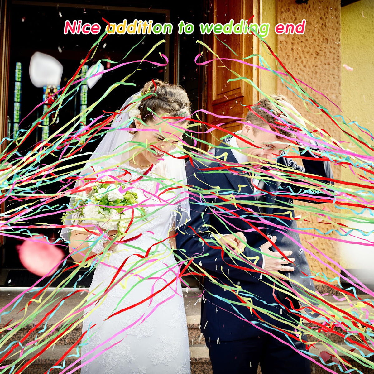 Sratte wedding exit streamers for grand entrances and photos