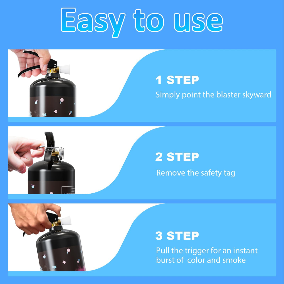 SRG Giant anti-slip nozzle design keeps operation safe and smooth.