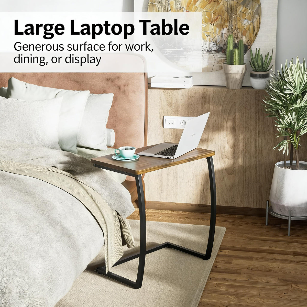 SRIWATANA walnut tabletop close-up reveals smooth finish and durability