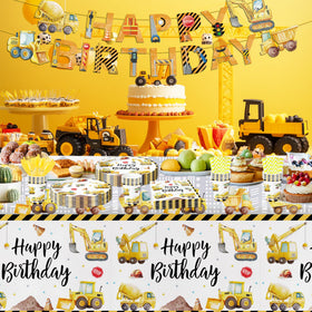 Srua Don construction banner for festive décor and photo-worthy moments.