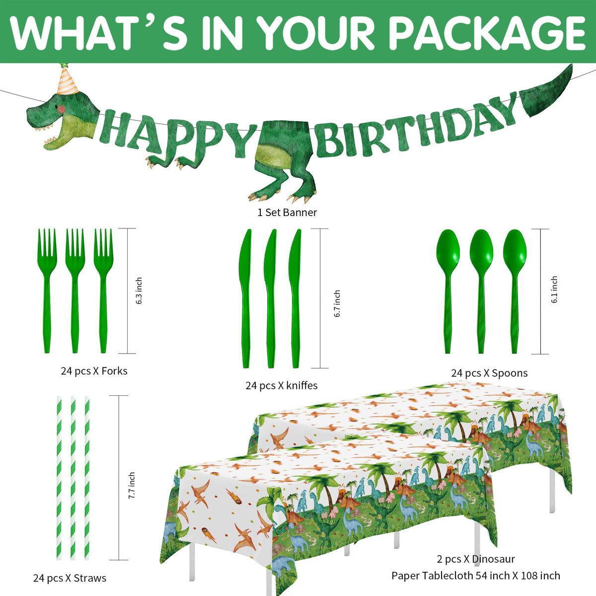 Srua Don dinosaur napkins for quick, cheerful cleanup during celebrations.
