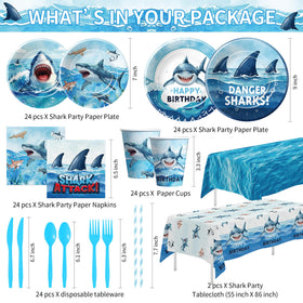 Srua Don Shark banner highlights the theme with bold undersea artwork.