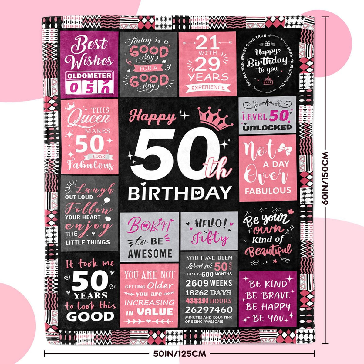 Sruemiul 50x60 blanket as a warm keepsake after the party