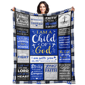 Sruemiul baptism blanket folded, ideal baptism gift for a thoughtful milestone.
