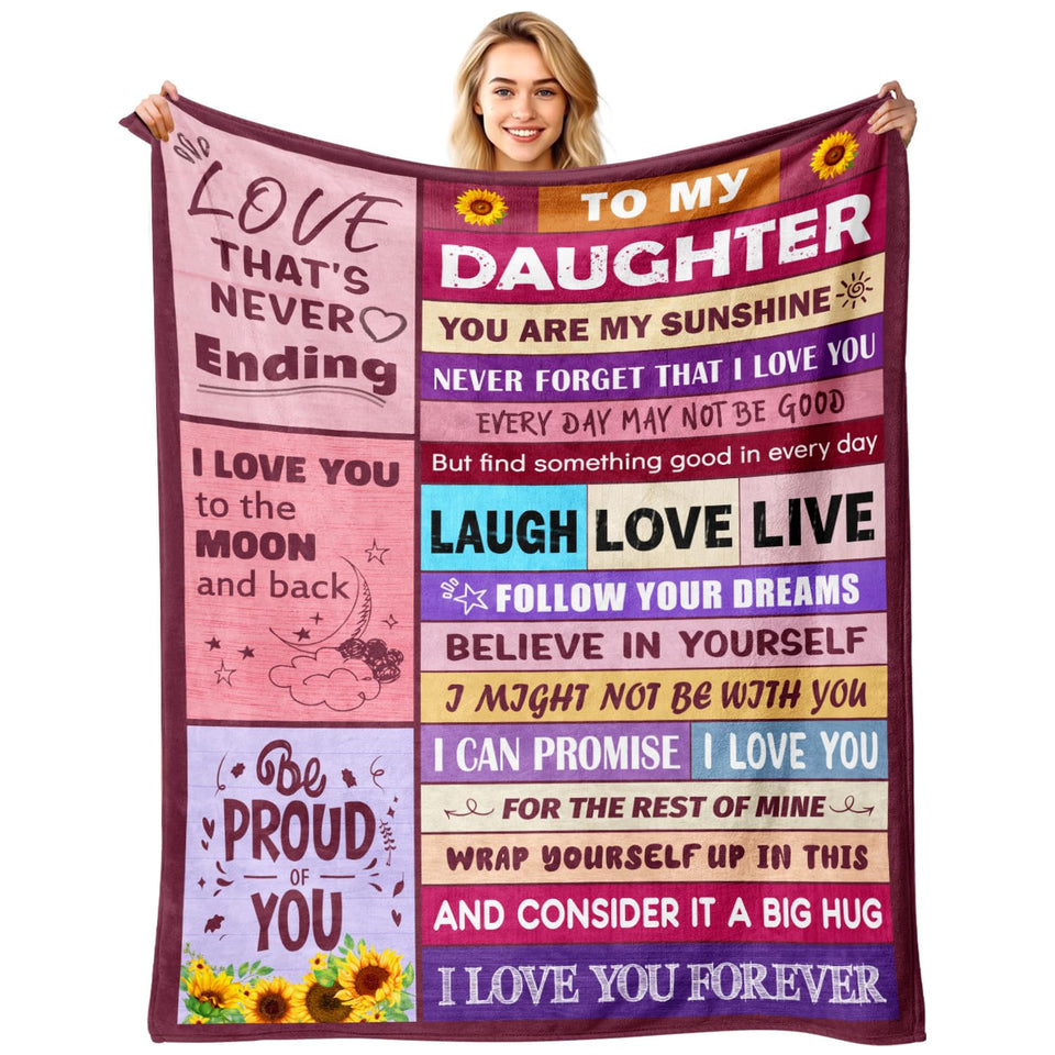 Sruemiul daughter blanket 50x60 provides cozy warmth for home use.