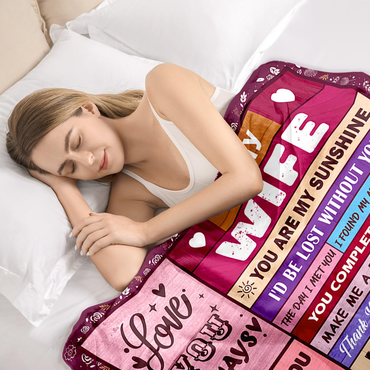 Sruemiul easy care blanket is machine washable and durable