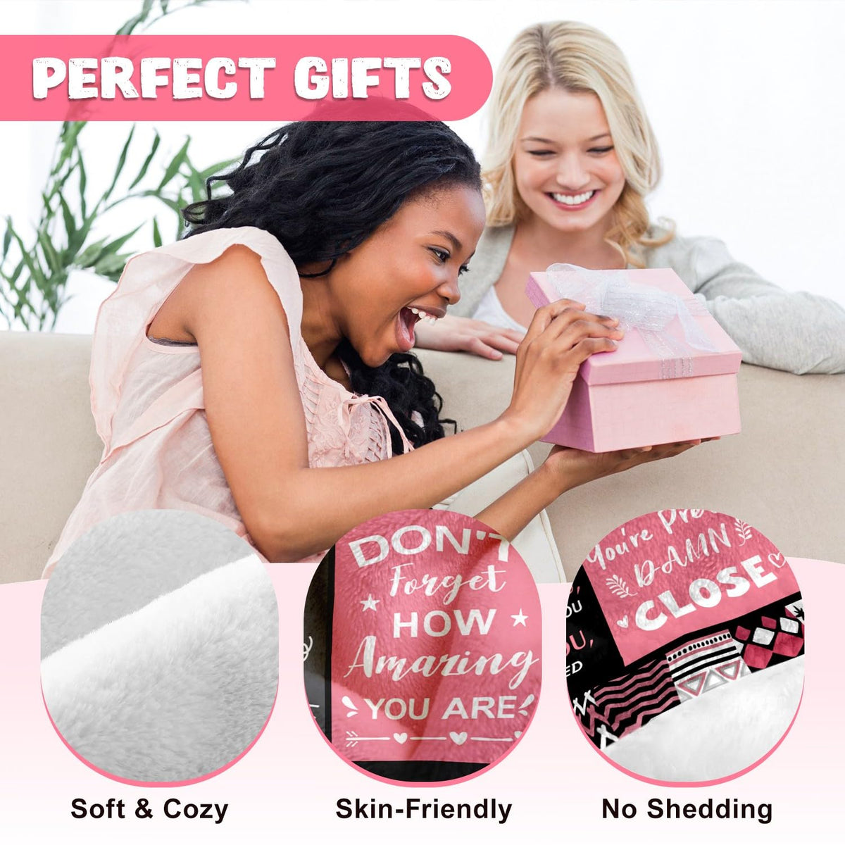 Sruemiul flannel fabric blanket emphasizes durability and softness.