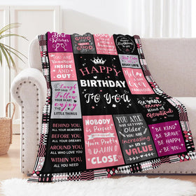 Sruemiul soft throw blanket 50x60 for snuggling on the sofa.