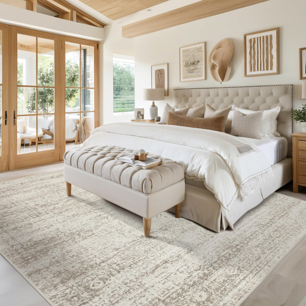 Srugn versatile 6x9 rug fits living rooms, bedrooms, offices