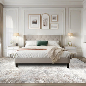 Srugn vintage-retro-beige adds timeless charm to any floor area