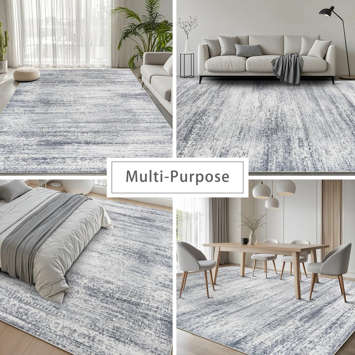 Srugn recycled synthetic fibers offer durability and eco-friendly decor.