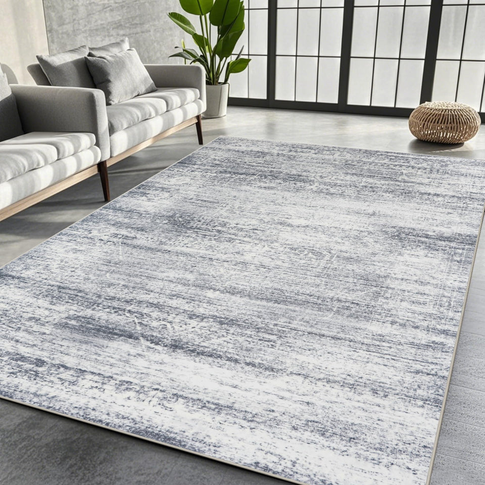 Srugn washable rug with soft pile for cozy living spaces.