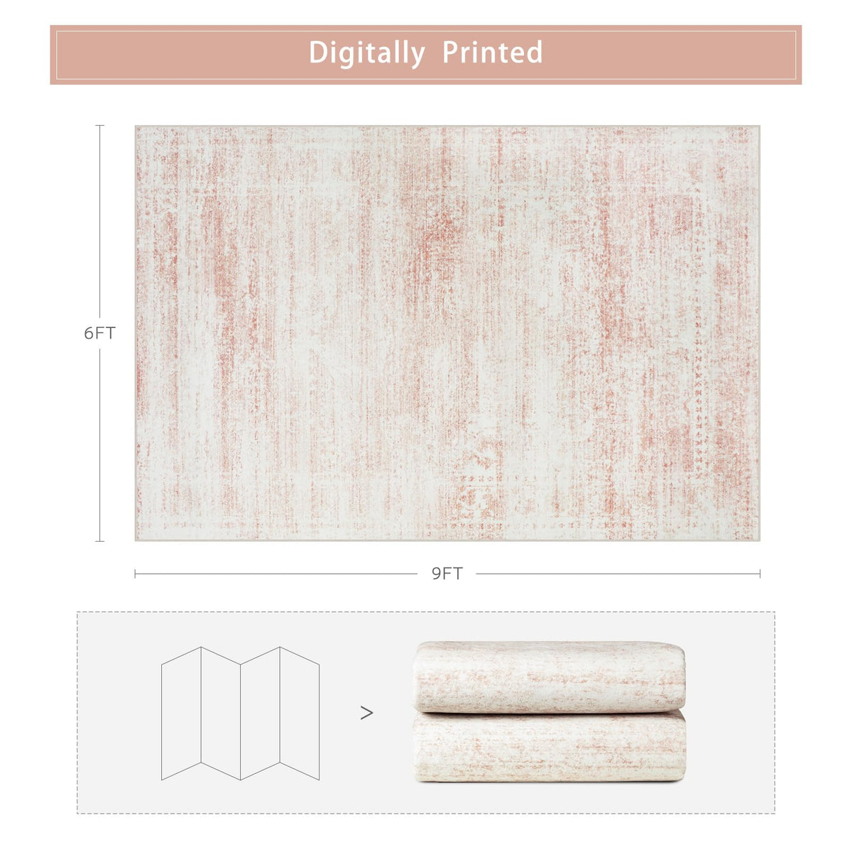 Srugn rug non-slip back demonstrates safety in high traffic areas for kids and pets