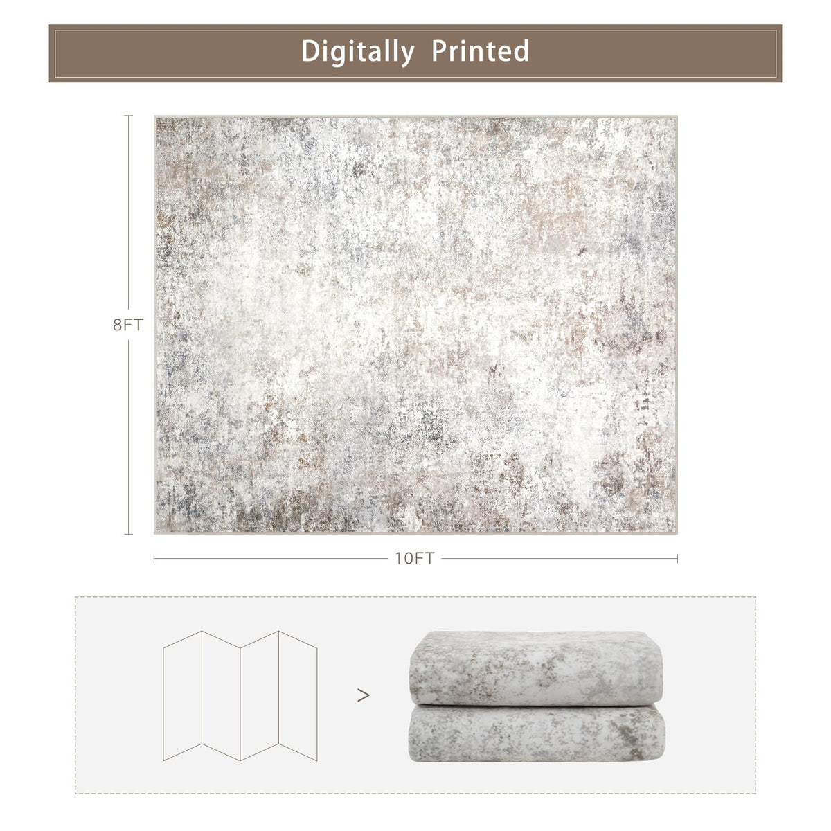 Srugn washable rug in bedroom setup offering warmth and durability