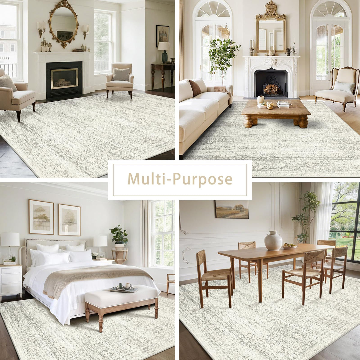 Srugn 8x10 foldable storage rug for easy redecorating