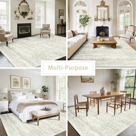 Srugn 8x10 foldable storage rug for easy redecorating