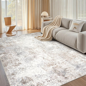 Srugn washable rug in living-room view for soft comfort and easy cleaning