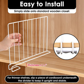 SSAWcasa versatile shelf organizer for shoes purses books and office supplies.