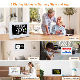 SSINI Digital Calendar day-date display helps plan daily activities
