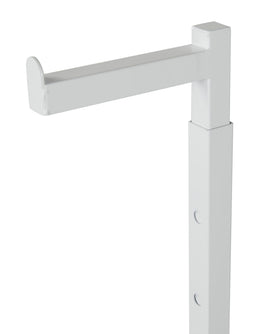 SSWBasics costumer stand space-efficient design maximizes floor space while highlighting items