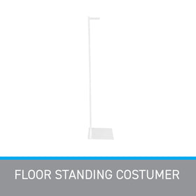 SSWBasics costumer stand durable frame supports up to 25 lbs for stable displays