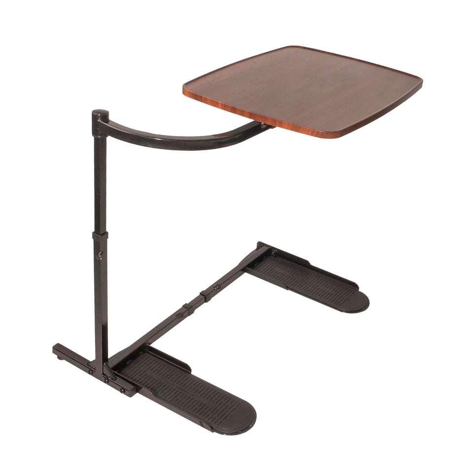 Stander Wonder Tray lap desk beside a sofa, ideal for meals or work.
