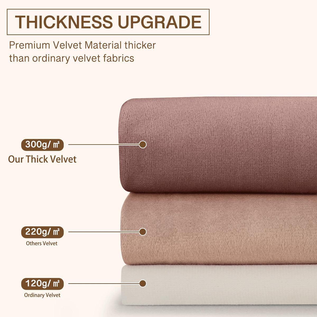 StangH silky-soft red velvet drapes elevate any holiday decor.