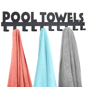 Star Splash pool towel rack outdoor mounting for towels drying