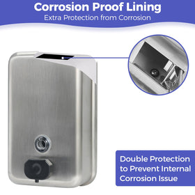 Stardrix locked filler top shown with key.