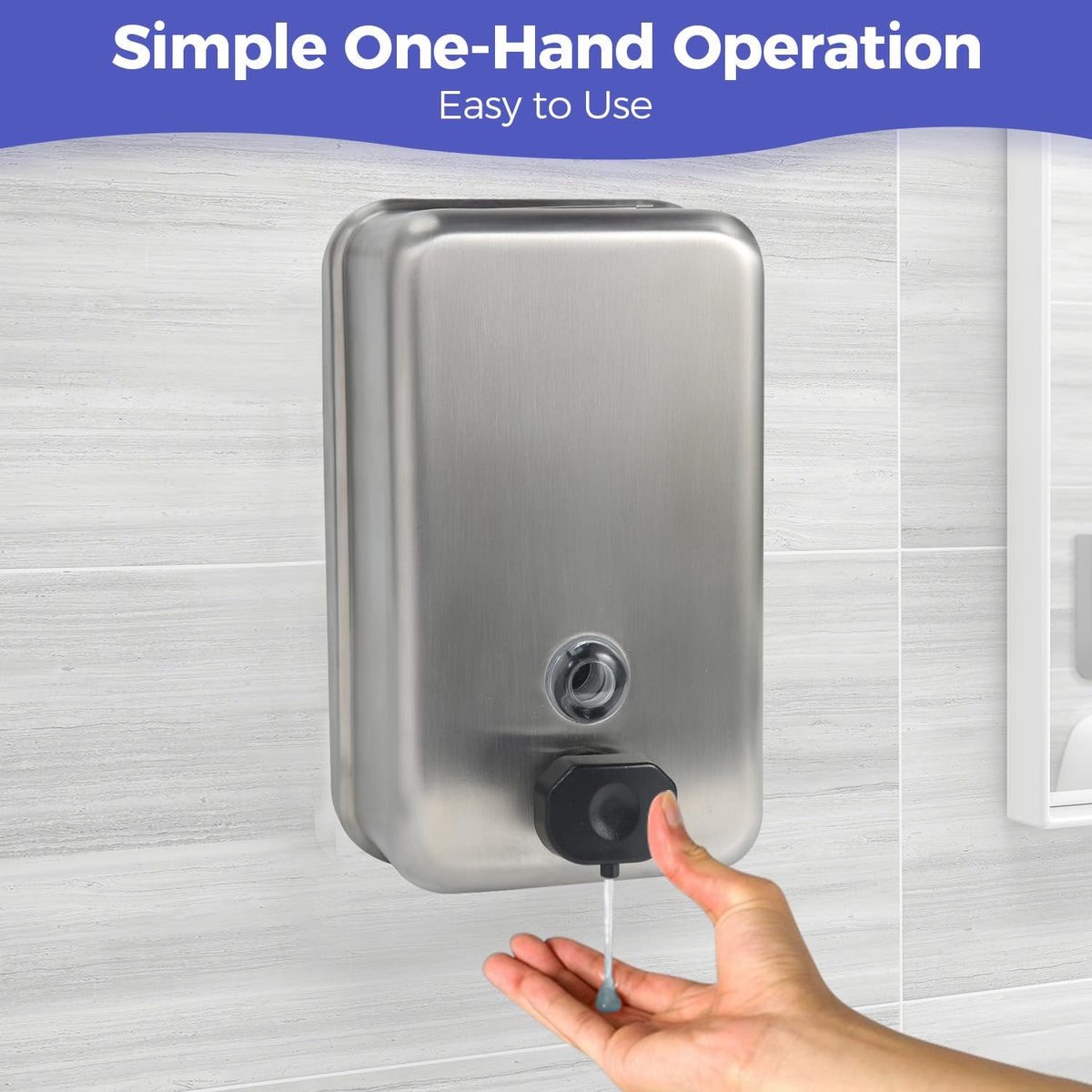 Stardrix vertical wall-mount design suitable for commercial spaces.