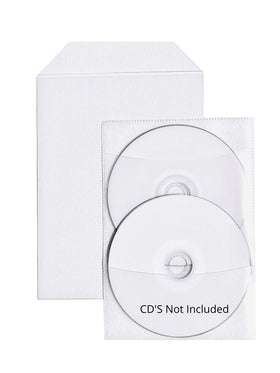 StarTechDeals 100 clear CPP movie sleeves for space-saving storage and quick access.