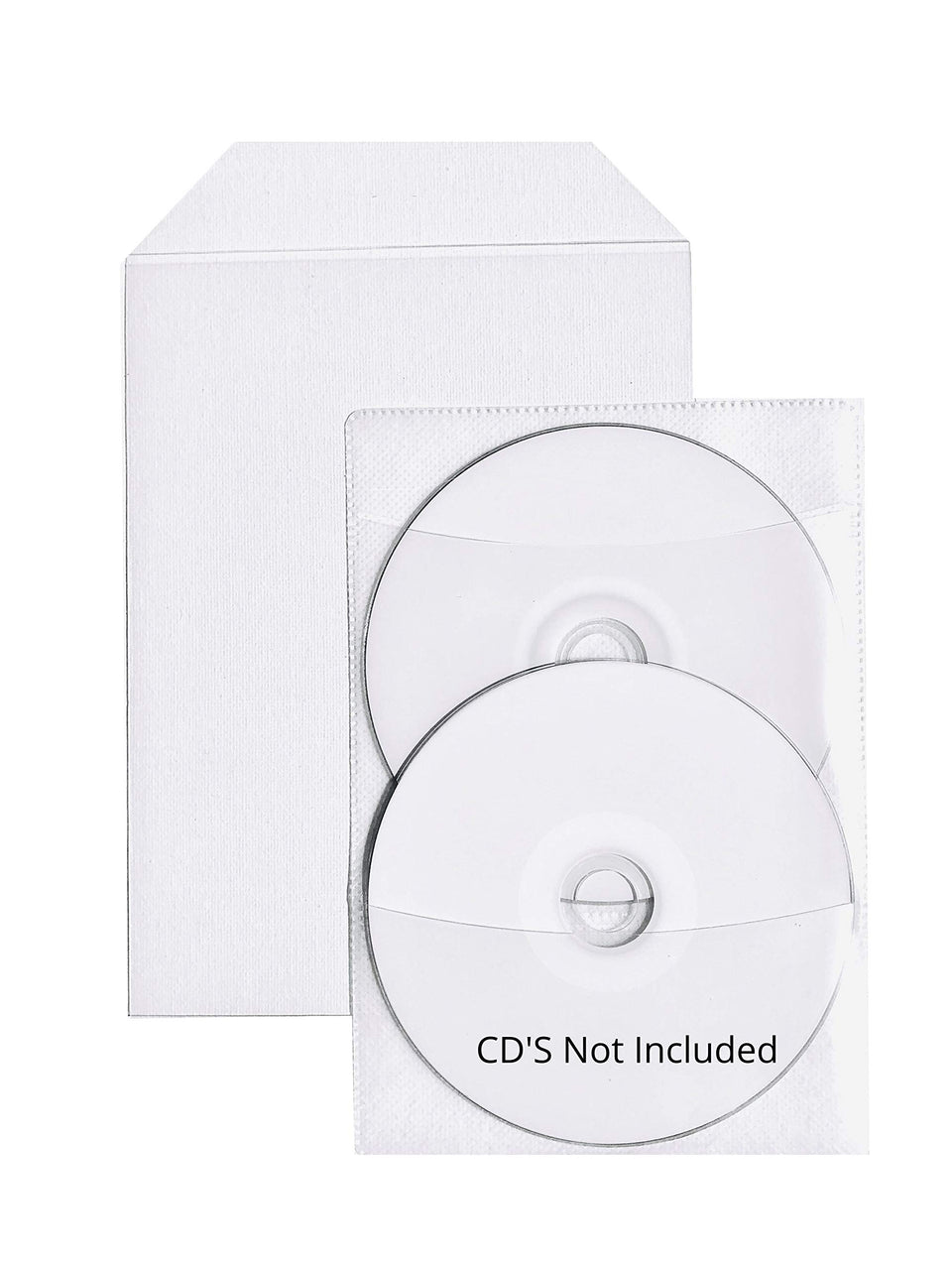 StarTechDeals 100 clear CPP movie sleeves for space-saving storage and quick access.
