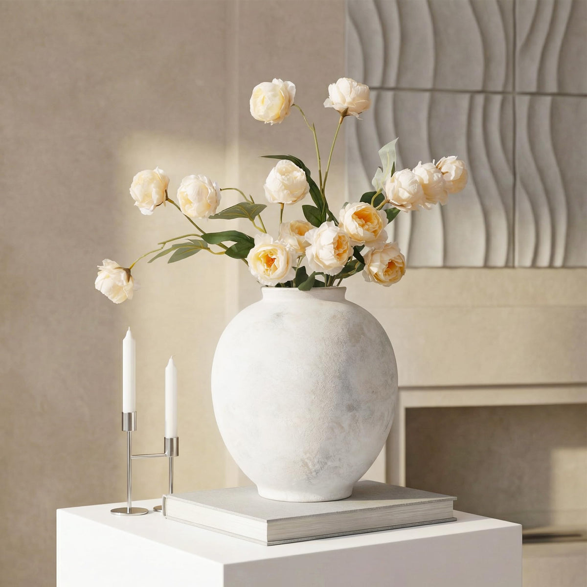 Starttag vase ready for tall pampas grass centerpiece