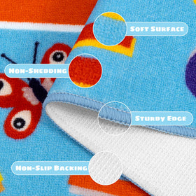 STARUIA washable rug cleans easily with machine wash for busy households