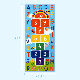 STARUIA hopscotch rug Fairy Tale sparks storytelling as kids practice letters and numbers