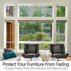 STATINT window tint reduces glare while preserving outdoor views with about 13% VLT