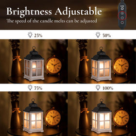 Staymoment wax warmer with brown metal lid adds farmhouse style.