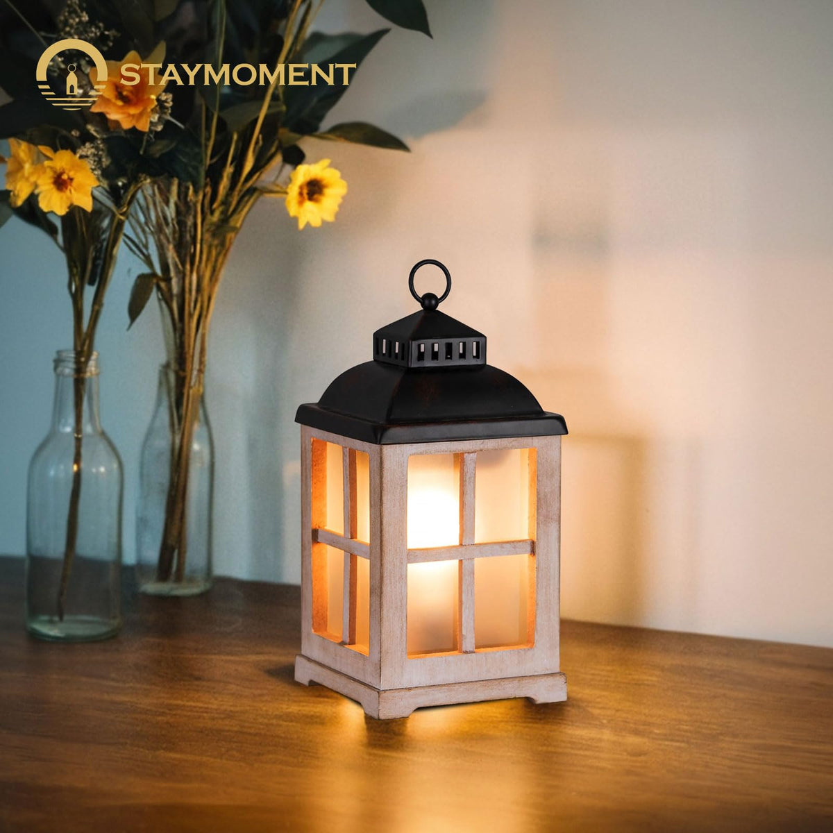 Staymoment wax warmer features dimmable brightness for mood control.