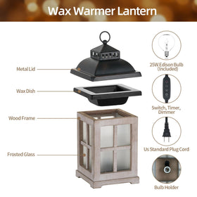Staymoment flame-free wax melter delivers a clean fragrance experience.