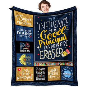 Stbyiz principal blanket 60x50 inches ready for gifting.