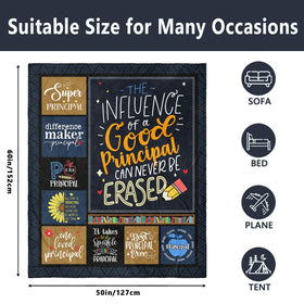 Stbyiz principal blanket suited for Principal Week gift ideas.