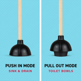 SteadMax commercial-grade pack of 3 for reliable back-up plungers.