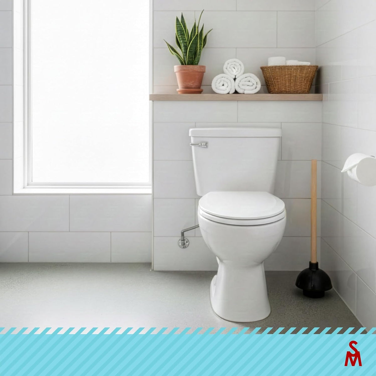 SteadMax durable construction supports frequent use in busy bathrooms.