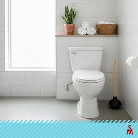 SteadMax durable construction supports frequent use in busy bathrooms.