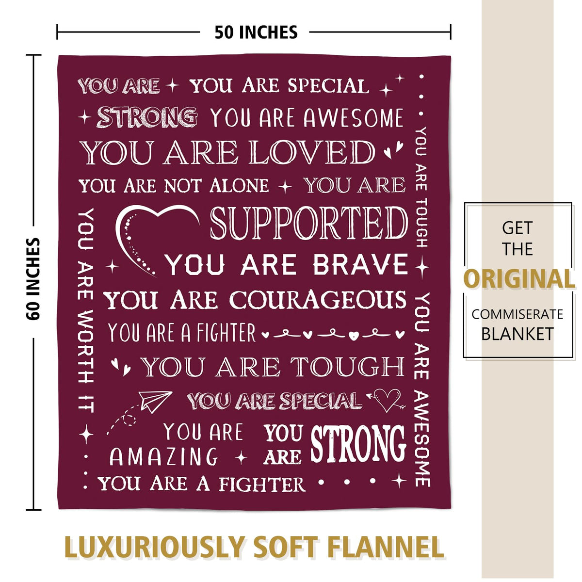 SteadStyle blanket packaged as a ready-to-gift present
