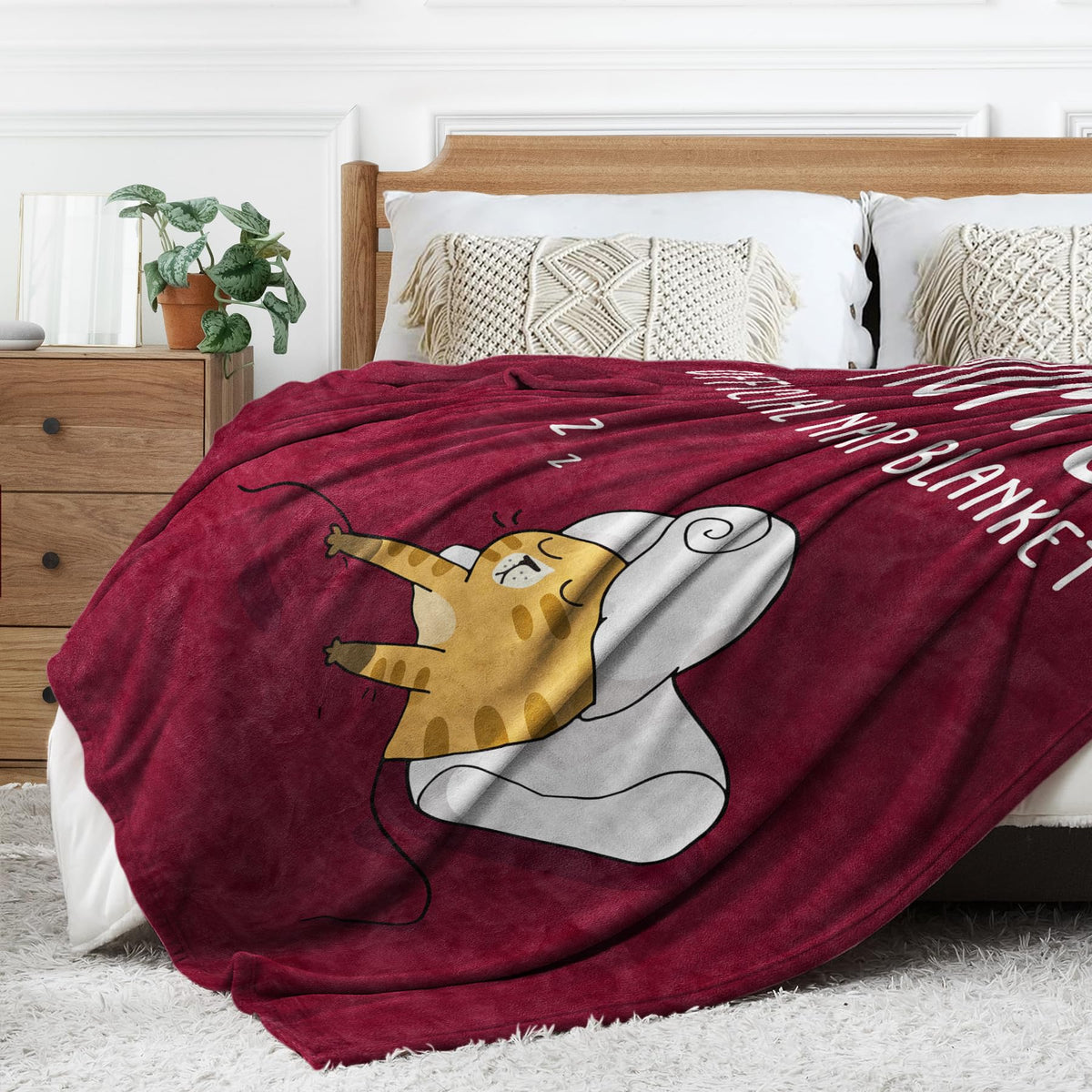 SteadStyle 132x157 cm blanket provides generous coverage for comfort.