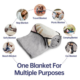 SteadStyle gift blanket shown as thoughtful present for her